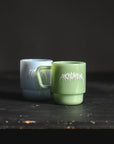 DOOM Milk Glass