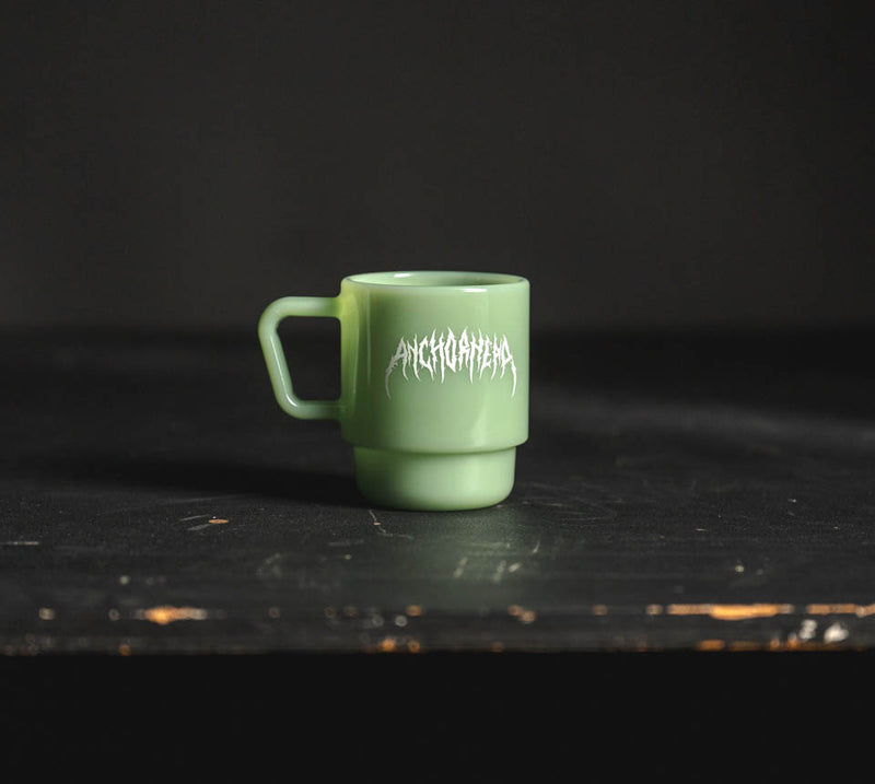DOOM MILK GLASS